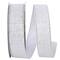 JAM Paper 7/8" x 25yd. Silver Woven Shimmer Wired Ribbon